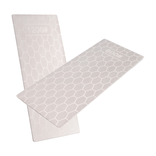 2PCS Diamond Sharpening Stone, Whetstone Honeycomb Sharpener Plate wit 2