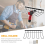 Power Tool Organizer Drill Storage Rack Shelf Wall Mounted Heavy Duty 5