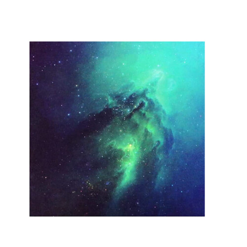 200 Sheets Galaxy Space Stars Pattern Origami Paper, Double Sided Colo 2