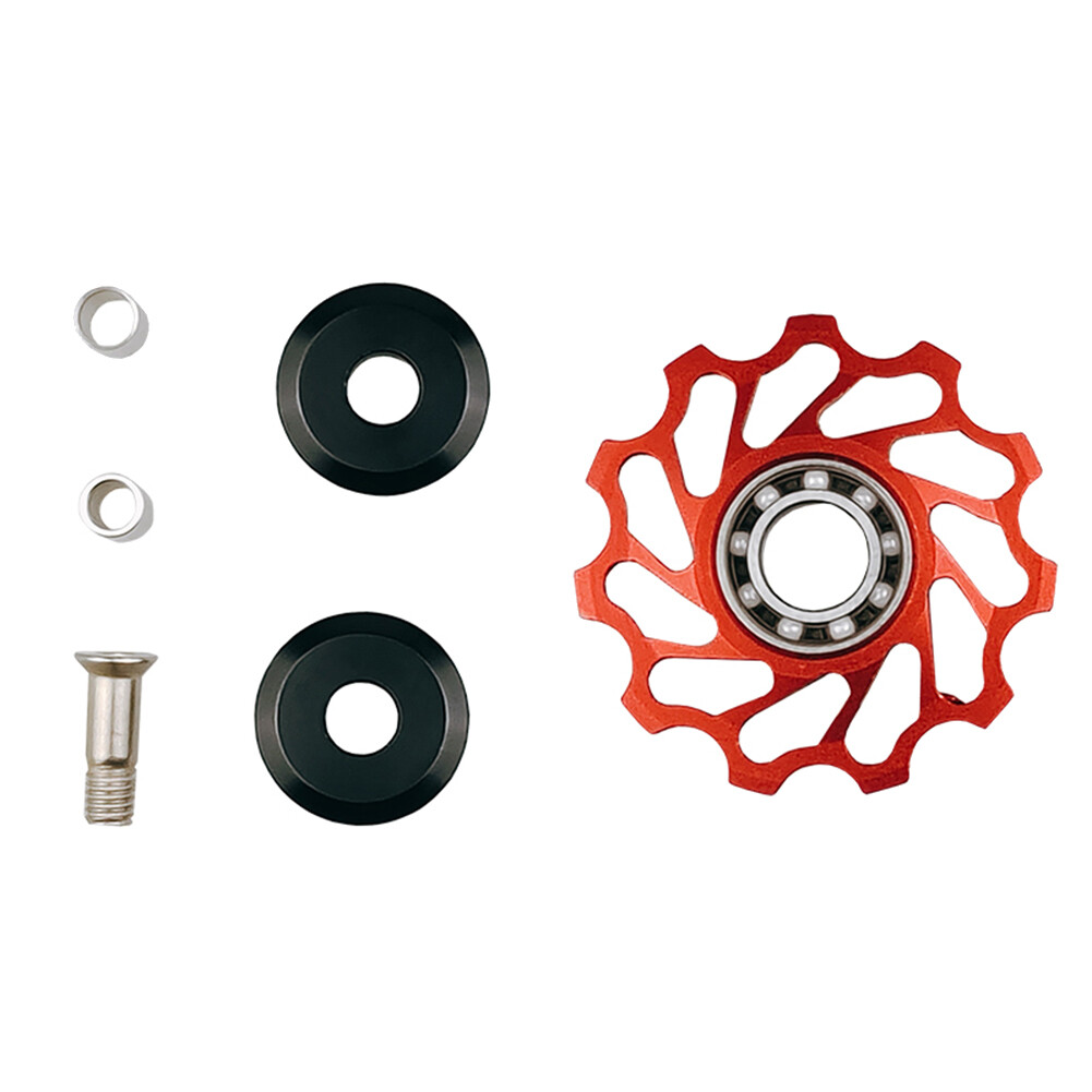 Poulie De Dérailleur En Céramique 11/13 Dents Pour Vélo – Bleu 11T, Compatible 7/8/9/10 Vitesses