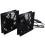 Dual 120mm 5V USB Powered PC Router Fans mit Speed Controller High Ai 3