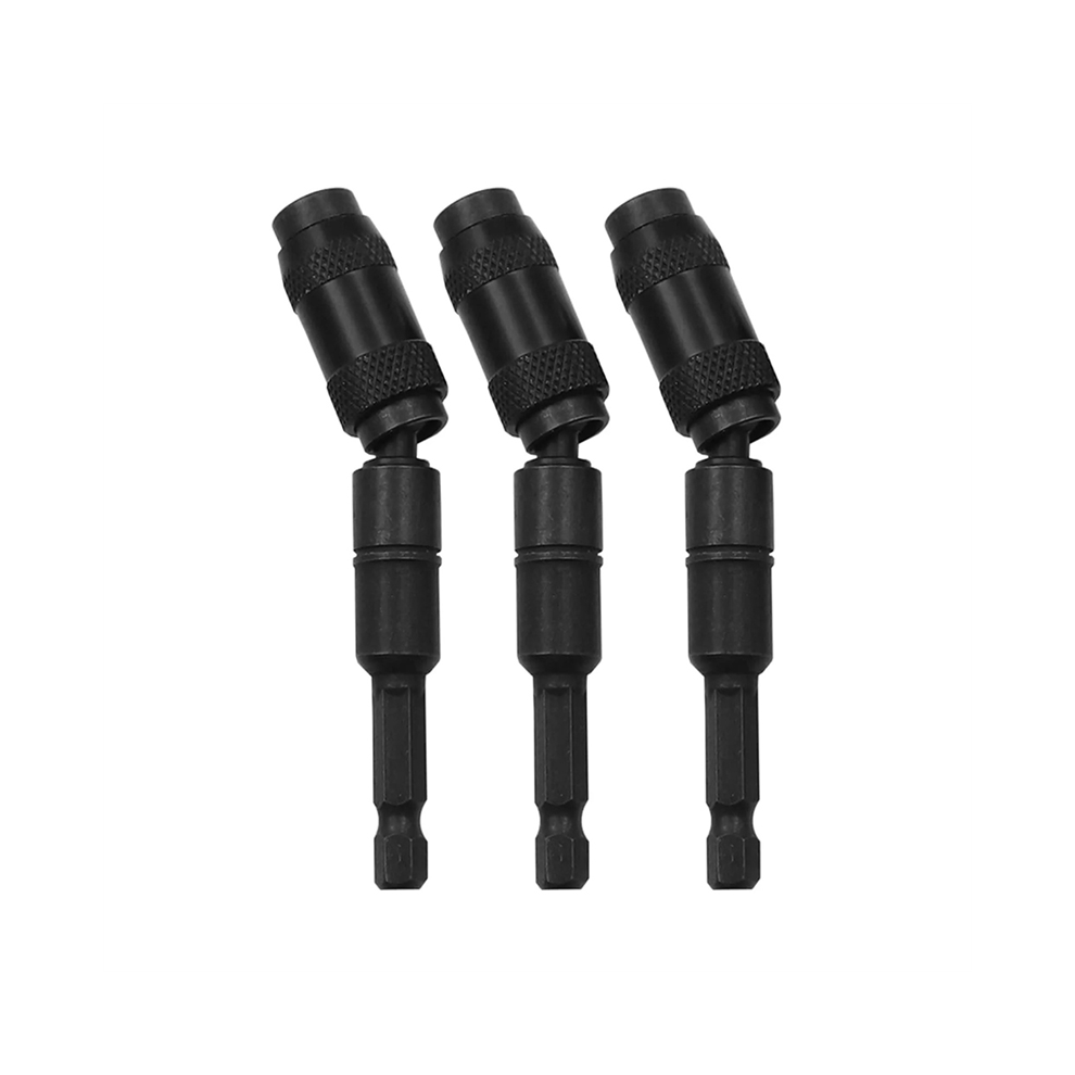 3Pcs Magnetic Pivot Drill Bit Holder, Swiveling Tip Quick Release Flex 4852461758428