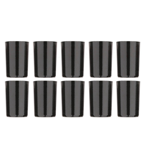 10 PCS Golf Eisen Gummi Hülse Schwarz .370 Durchmesser Höhe 19mm Ring