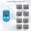 TempU 07B Temperatuur-/vochtigheidsrecorder Digitale USB-datalogger Thermo 9