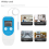 TempU 07B Temperatuur-/vochtigheidsrecorder Digitale USB-datalogger Thermo 7