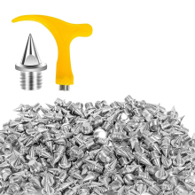 Edelstahl-Spikes für Laufschuhe, Ersatz-Eisstollen Pyramid