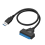 Cabo USB Sata 3 para 3.0 Adaptador com suporte para disco rígido SSD HDD de 2,5 polegadas 10