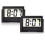 Small Digital Car Dashboard Clock Battery Operated Big Clear LCD Time 1