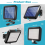 Solar Power Wall Light Outdoor Motion Sensor 56 LED Security Night for 7