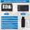 Small Digital Car Dashboard Clock Battery Operated Big Clear LCD Time 6