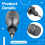 7 In 1 Mini Screwdriver Titanium 1/4 Inch Magnetic Torx Screw Driver B 10