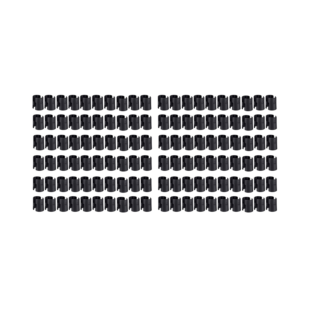 60Pairs Wire Shelving Shelf Lock Clips For 1 Inch Post- Sleeves Replac 4852461761022