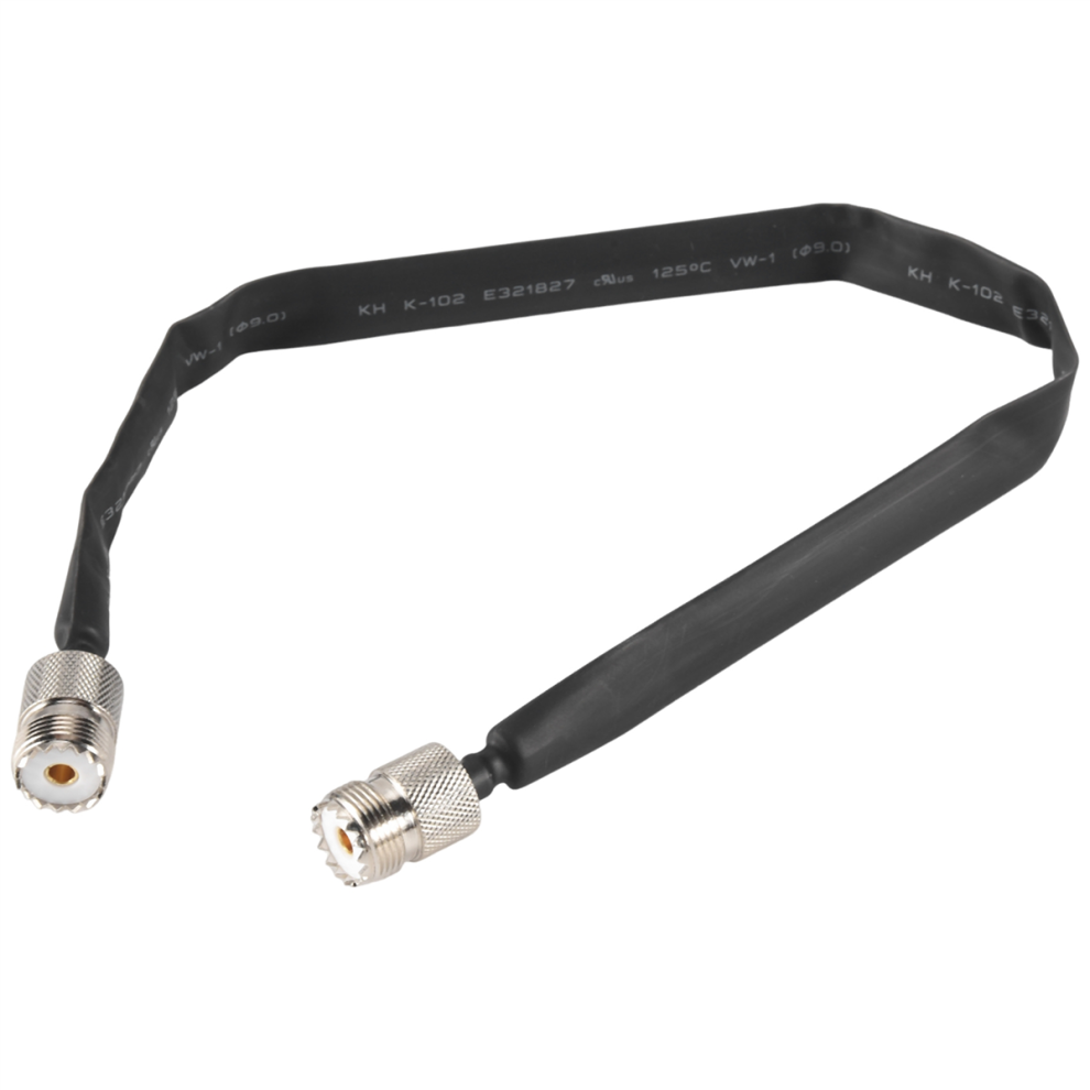 TüR-/FensterdurchfüHrung, Flaches Hf-Koaxialkabel, SO239 Uhf-Buchse Auf 50-image