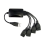 Han til 4 Hun USB HUB Splitter Forlængerkabel 2.0 Forlængerdata Po 3