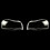 Per - XC90 2004-2013 Paralume trasparente per auto, coprilampada in vetro 7