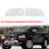 Per - XC90 2004-2013 Paralume trasparente per auto, coprilampada in vetro 3