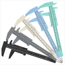 Riglă de măsurare pentru sprâncene, instrument de cartografiere a sprâncenelor, mini Vernier Caliper dublu