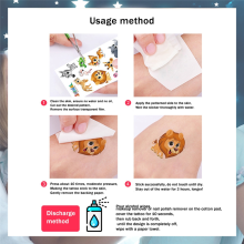 20 Sheet Valentine'S Day Temporary Tattoo Valentines Heart Sticker for