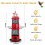 Bird Feeders for Outdoors Hanging, Squirrel Proof Wild Feeder Outside, 8