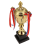 Taça de troféu de ouro de 11 polegadas para competições esportivas de futebol 4