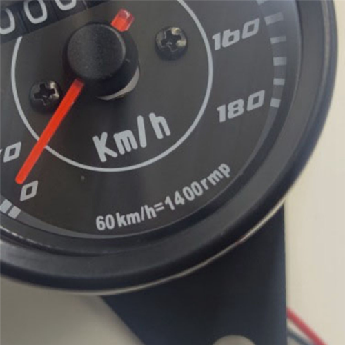Νέος πίνακας οργάνων μοτοσικλέτας Retro Retrofit Μικρός κωδικός μετρητή χιλιομέτρων Univ 2