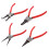 4PC 180MM Snap Ring Pliers Set Circlip Kit Internal External Curved 7I 1
