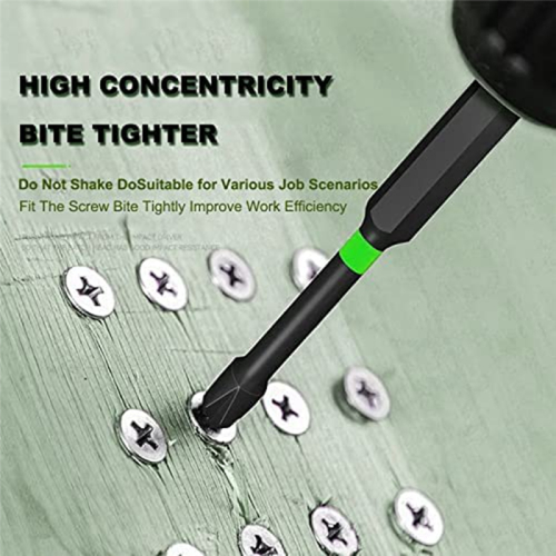 2023New Screwdriver Bit Set, 12Pcs S2 Driver Drilling Work Strong Bits 2