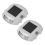 Reusable Solar Road, 2Pcs 6 LED Stud Lights Ground Garden Lawn Path De 1