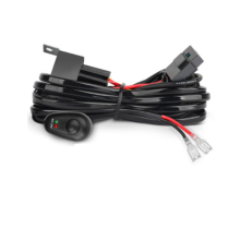Kabelboomset voor 1 lampzekering aan-uit schakelaar 12V 40A relais 180 W/