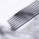 2 PCS Wasserabsorbierende Kieselgur-Untersetzer, rechteckig, gerilltes Design, Ab 7