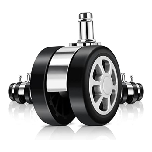 Office Chair Caster Wheels Replacement, Desk Wheels, Rolling , Casters