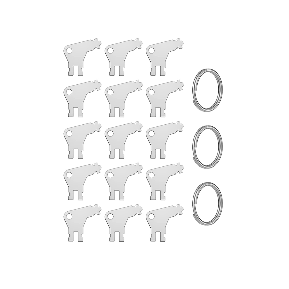 Paper Towel Dispenser Key, 15Pcs Universal Key For And Toilet Dispense 4852461774053