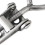 4PCS Stainless Steel Locks with Adjustable Buckles, Horizontal Clamp, 7