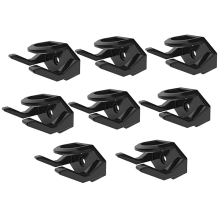 ganchos para chapéus para cabides de parede para bonés de beisebol pretos
