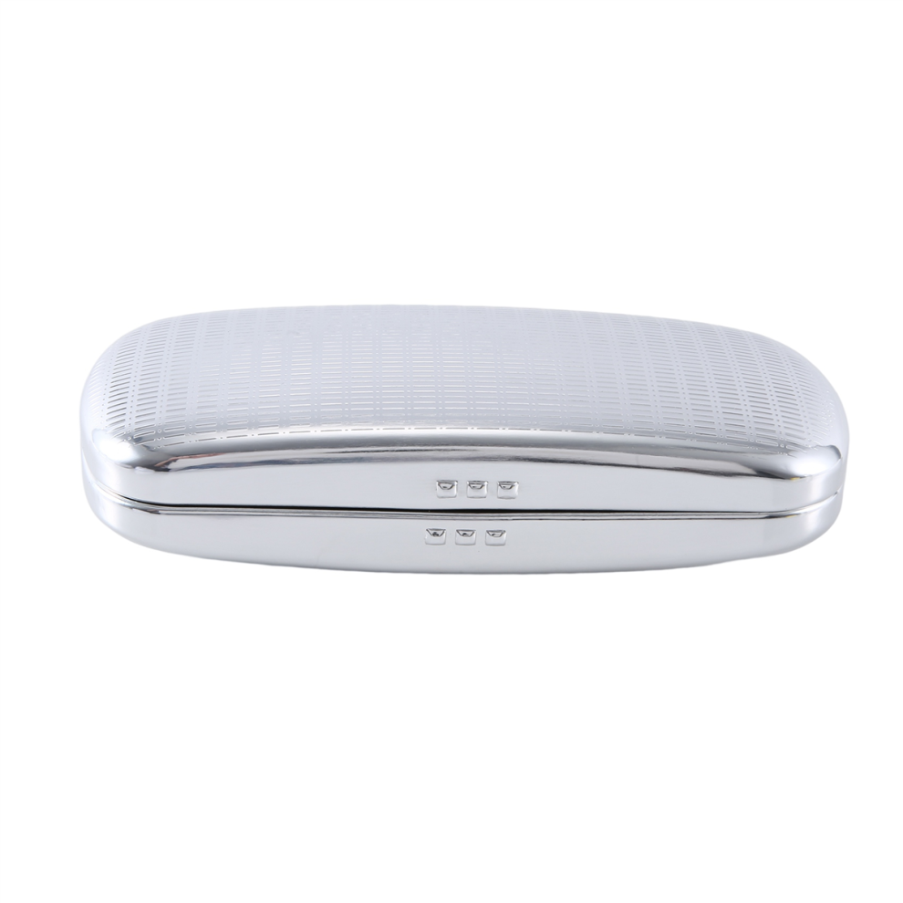 Typecat Glasses Case, Aluminum Hard Shell Eyeglasses Case Striped Spectacles B