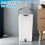 Lazy Flat Floor Mops and Bucket Set Cleaning System with Washable Micr 5