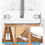 Lazy Flat Floor Mops and Bucket Set Cleaning System with Washable Micr 7