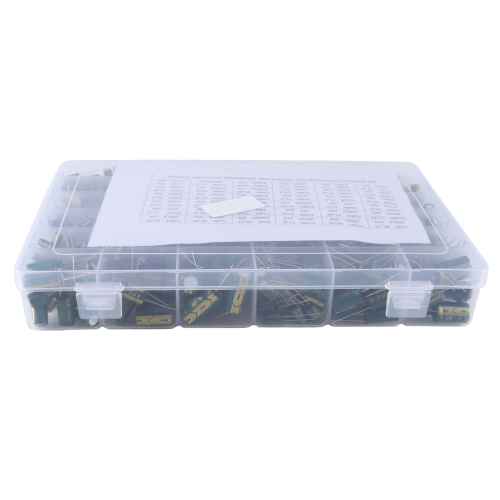 925PCS Aluminum Electrolytic Capacitor High Frequency Inline Kit 36 Ki 2