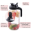Cold Brew Coffee Maker 32Oz Pitcher with Stainless Steel Super Dense F 10
