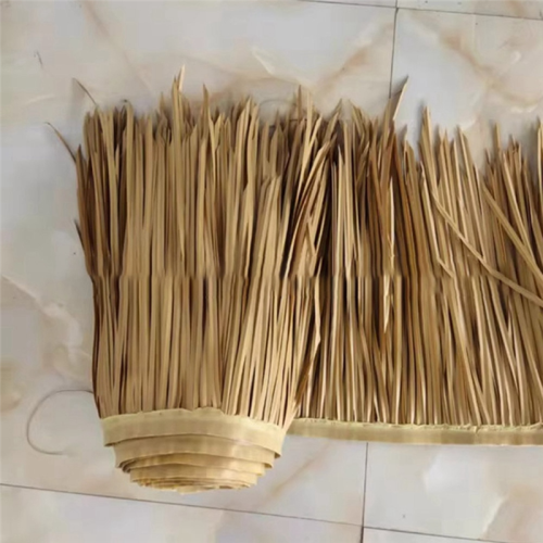 DIY Stroh Dach Teppich Dekor Gras Matte Palm Thatch Roll Deck Dekorative Pa 2