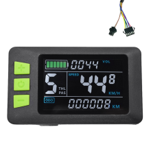 P3C LCD-näyttö, kojelauta, värikäs näyttö, 24V, 36V, 48V, 60V sähköpyörä