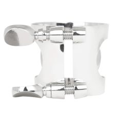 Ensemble d'embouchures de clarinette avec clip métallique fileté, bouchon en liège ABS, 4 pièces