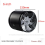 Exaustores de tubo de 6 polegadas Ventilador de ar Ventilação de metal Branco 6