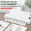 Portable Printers Wireless A4 Thermal Printer Inkless Pocket Photo Doc 7