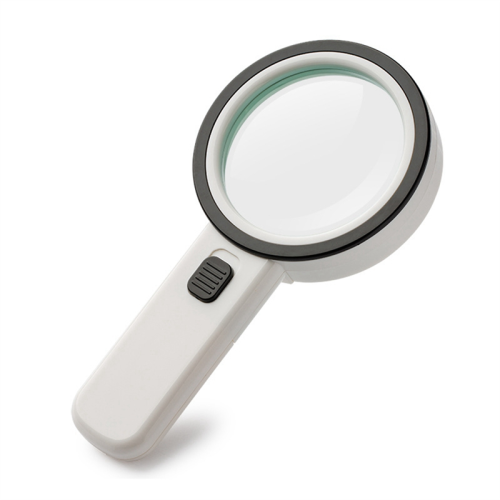 Loupe portative à fort grossissement 30X avec 12 perles de lampe LED — free download