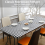 3 Pcs Fitted Tablecloth for Table,Stretch Waterproof Elastic Vinyl Pic 4