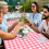 3 Pcs Fitted Tablecloth for Table,Stretch Waterproof Elastic Vinyl Pic 3