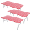 3 Pcs Fitted Tablecloth for Table,Stretch Waterproof Elastic Vinyl Pic 1