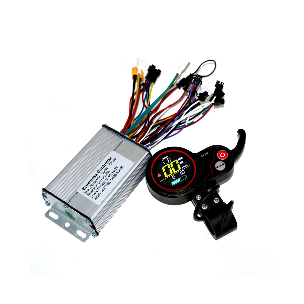 Typecat Gt-100 Lcd Display Instrument Dashboard Controller Cable Kit 36V 500W