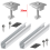 Solar Panel Mount Bracket Rails Clamp Fastening Module Mounting PV Pow 8